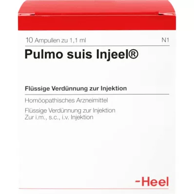 PULMO SUIS Injeel Ampullen, 10 St