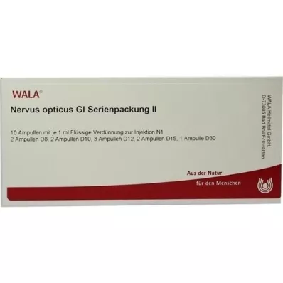 NERVUS OPTICUS GL Serienpackung 2 Ampullen, 10X1 ml