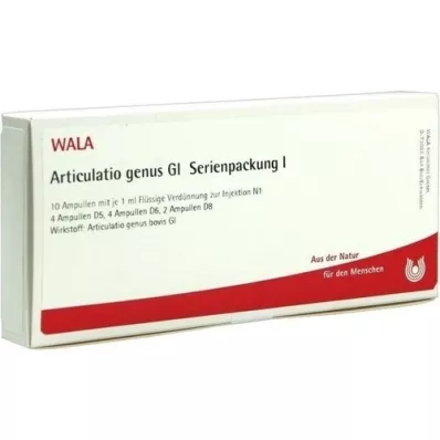 ARTICULATIO genus GL Serienpackung 1 Ampullen, 10X1 ml ARTICULATIO genus GL Serienpackung 1 Ampullen, 10X1 ml