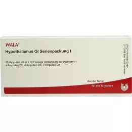 HYPOTHALAMUS GL Serienpackung 1 Ampullen, 10X1 ml