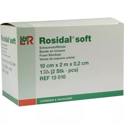 ROSIDAL Soft Binde 10x0,2 cmx2 m, 2 St