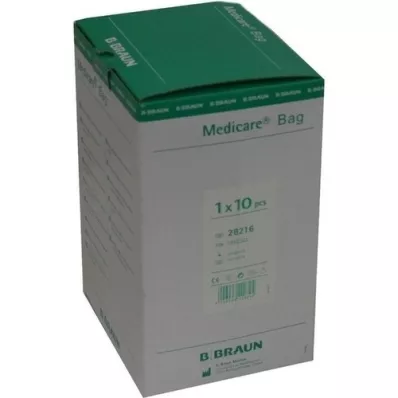 MEDICARE Bettbtl.unst.2 l m.120cm-Schlauch Ablauf, 10 St