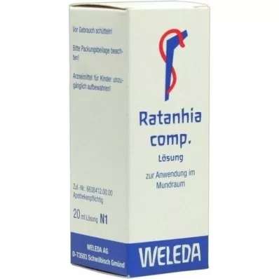 RATANHIA COMP.äußerlich Lösung, 20 ml RATANHIA COMP.äußerlich Lösung, 20 ml