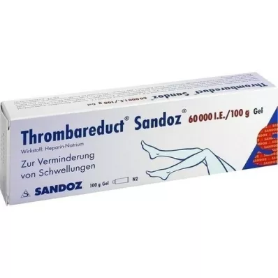THROMBAREDUCT Sandoz 60.000 I.E. Gel, 100 g THROMBAREDUCT Sandoz 60.000 I.E. Gel, 100 g