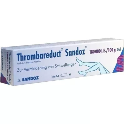 THROMBAREDUCT Sandoz 180.000 I.E. Gel, 40 g