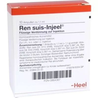 REN suis Injeel Ampullen, 10 St