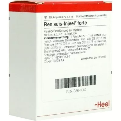 REN suis Injeel forte Ampullen, 10 St