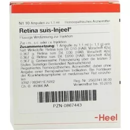 RETINA SUIS Injeel Ampullen, 10 St