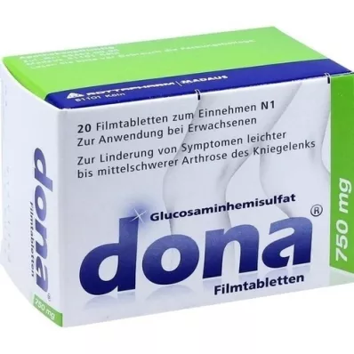 DONA 750 mg Filmtabletten, 20 St