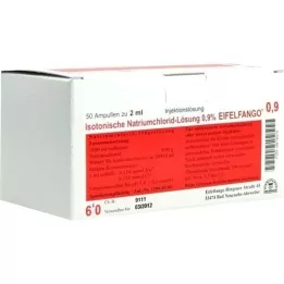 ISOTONISCHE NaCl Lösung 0,9% Eifelfango Inj.-Lsg., 50X2 ml