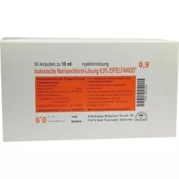 ISOTONISCHE NaCl Lösung 0,9% Eifelfango Inj.-Lsg., 50X10 ml
