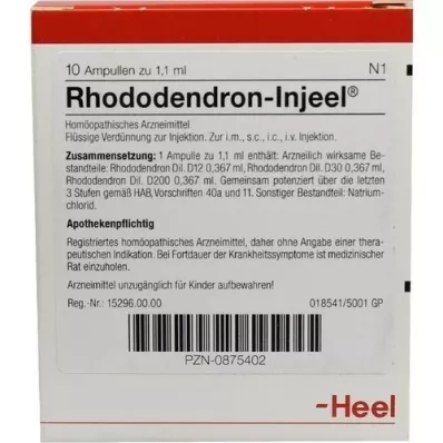 RHODODENDRON INJEEL Ampullen, 10 St