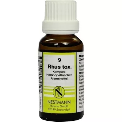 RHUS TOX Komplex Nr.9 Dilution, 20 ml RHUS TOX Komplex Nr.9 Dilution, 20 ml