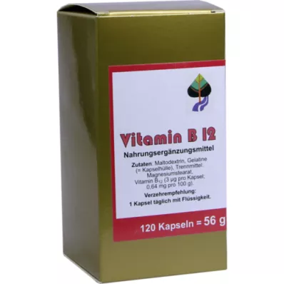 VITAMIN B12 KAPSELN, 120 St