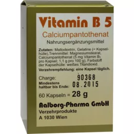 VITAMIN B5 KAPSELN, 60 St