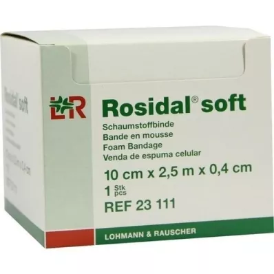 ROSIDAL Soft Binde 10x0,4 cmx2,5 m, 1 St