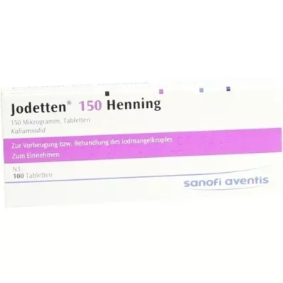 JODETTEN 150 Henning Tabletten, 100 St
