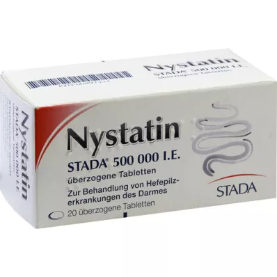 NYSTATIN STADA 500.000 I.E. überzogene Tab., 20 St