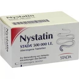 NYSTATIN STADA 500.000 I.E. überzogene Tab., 50 St