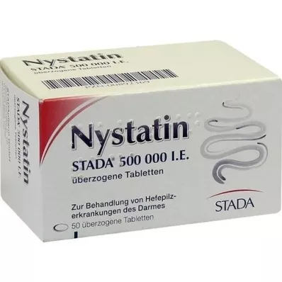 NYSTATIN STADA 500.000 I.E. überzogene Tab., 50 St