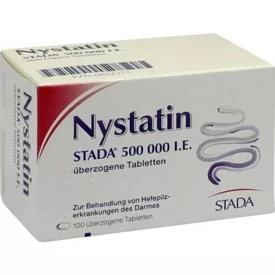 NYSTATIN STADA 500.000 I.E. überzogene Tab., 100 St NYSTATIN STADA 500.000 I.E. überzogene Tab., 100 St