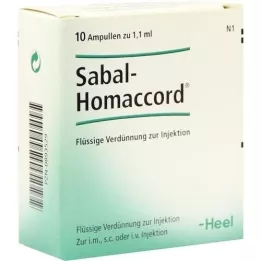 SABAL HOMACCORD Ampullen, 10 St