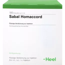 SABAL HOMACCORD Ampullen, 100 St