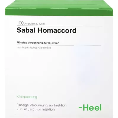 SABAL HOMACCORD Ampullen, 100 St