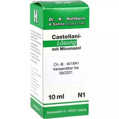 CASTELLANI m. Miconazol Lösung, 10 ml