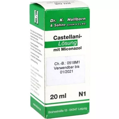 CASTELLANI m. Miconazol Lösung, 20 ml