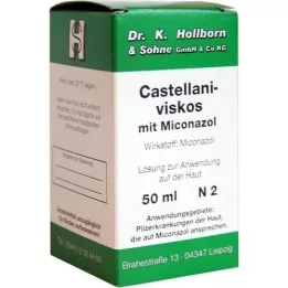 CASTELLANI viskos m. Miconazol Lösung, 50 ml