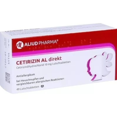 CETIRIZIN AL direkt Lutschtabletten, 49 St