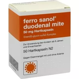 FERRO SANOL duodenal mite 50 mg magensaftr.Hartk., 50 St