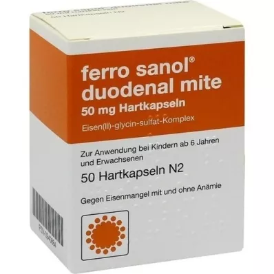 FERRO SANOL duodenal mite 50 mg magensaftr.Hartk., 50 St