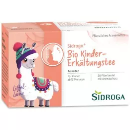 SIDROGA Bio Kinder-Erkältungstee Filterbeutel, 20X1.5 g