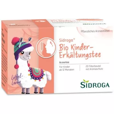 SIDROGA Bio Kinder-Erkältungstee Filterbeutel, 20X1.5 g