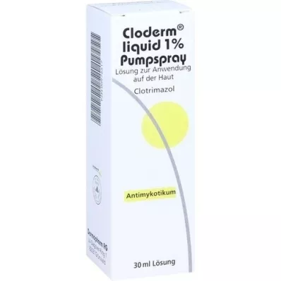 CLODERM Liquid 1% Pumpspray, 30 ml