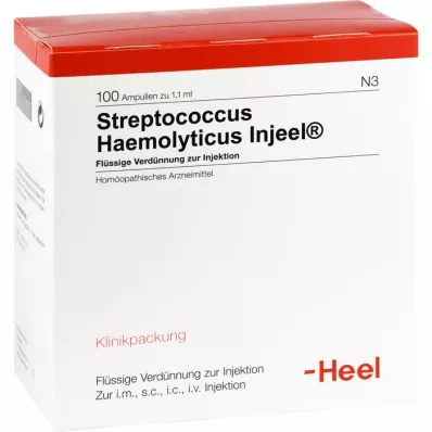 STREPTOCOCCUS HAEMOLYTICUS Injeel Ampullen, 100 St