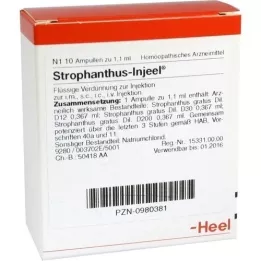 STROPHANTHUS INJEEL Ampullen, 10 St
