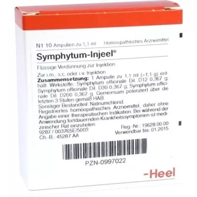 SYMPHYTUM INJEEL Ampullen, 10 St