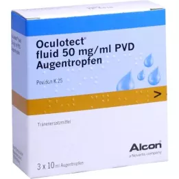 OCULOTECT fluid PVD Augentropfen, 3X10 ml