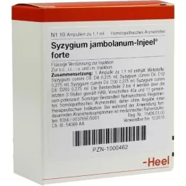 SYZYGIUM JAMBOLANUM INJEEL forte Ampullen, 10 St