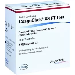 COAGUCHEK XS PT Test, 2X24 St