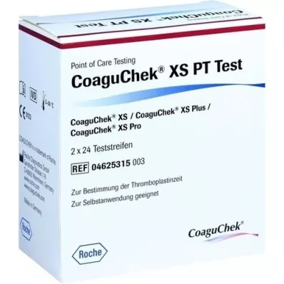 COAGUCHEK XS PT Test, 2X24 St