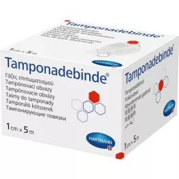 TAMPONADEBINDE 1 cmx5 m steril Hartmann, 1 St
