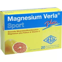 MAGNESIUM VERLA plus Granulat, 20 St