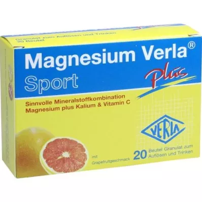 MAGNESIUM VERLA plus Granulat, 20 St