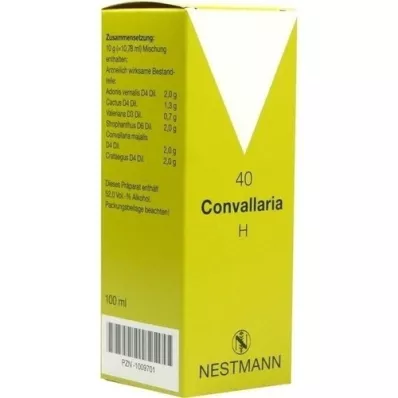 CONVALLARIA H Nr.40 Tropfen, 100 ml