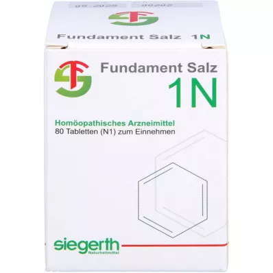 FUNDAMENT-Salz I N Tabletten, 80 St