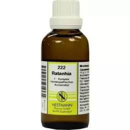 RATANHIA F Komplex Nr.222 Dilution, 50 ml